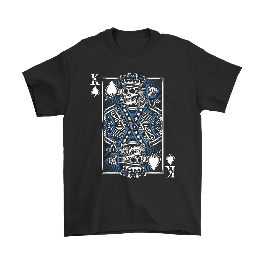 Tennessee Titans Spade King Of Death Card Nfl Football Men Women T-shirt, Hoodie, Sweatshirt