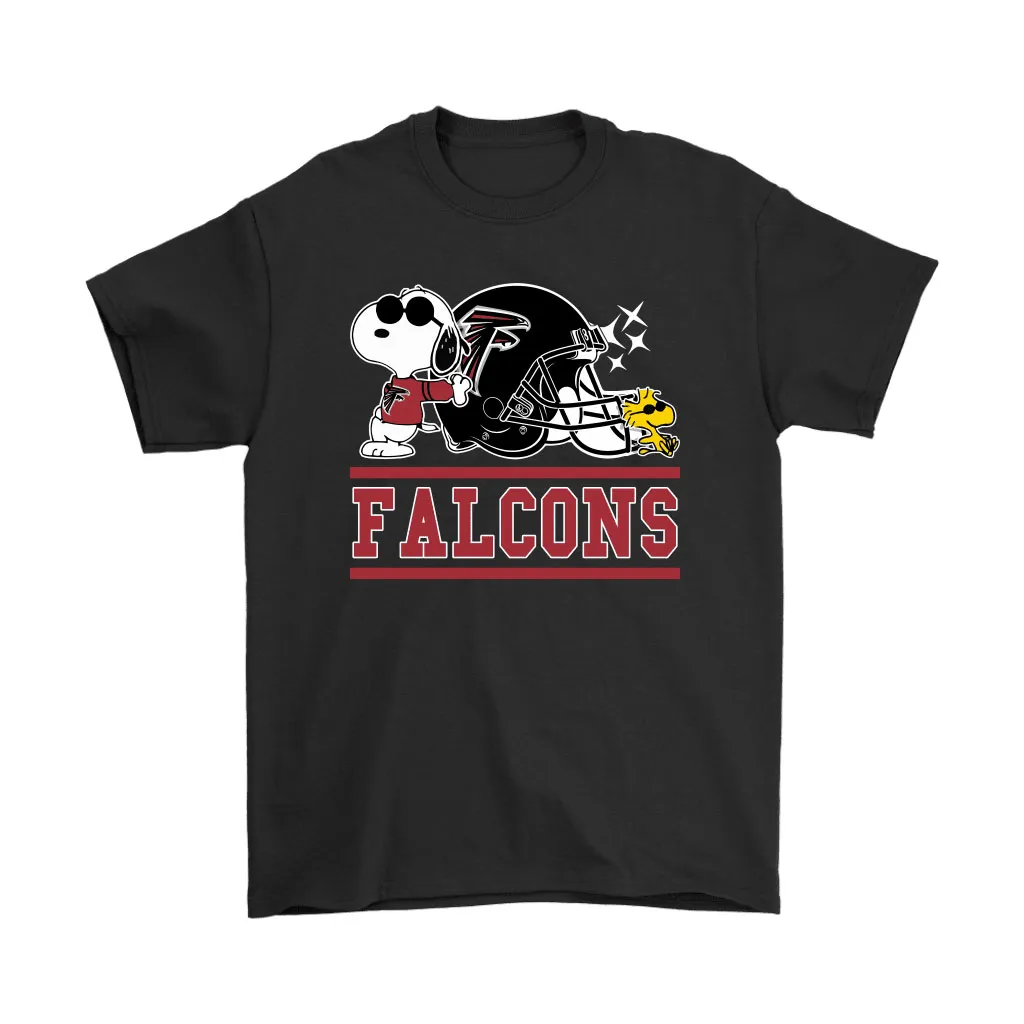 The Atlanta Falcons Joe Cool And Woodstock Snoopy Mashup Men Women T-shirt, Hoodie, Sweatshirt