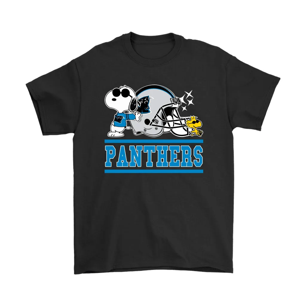 The Carolina Panthers Joe Cool And Woodstock Snoopy Mashup Men Women T-shirt, Hoodie, Sweatshirt