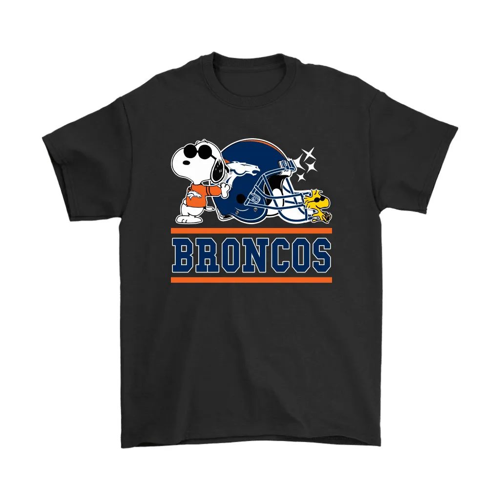 The Denver Broncos Joe Cool And Woodstock Snoopy Mashup Men Women T-shirt, Hoodie, Sweatshirt