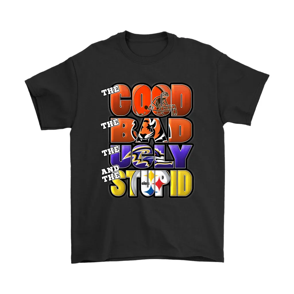 The Good Bad Ugly Stupid Mashup Nfl Cleveland Browns Men Women T-shirt, Hoodie, Sweatshirt