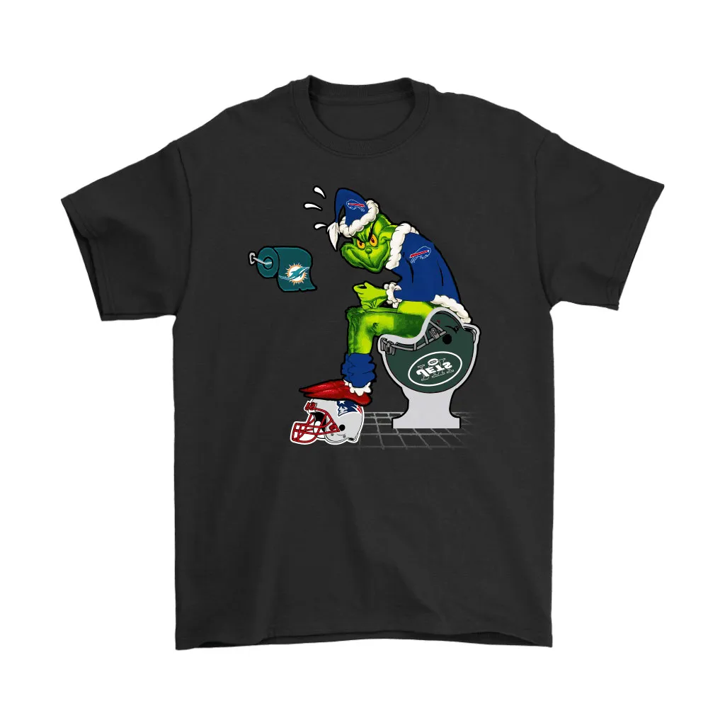 The Grinch Buffalo Bills Shit On Other Teams Christmas Men Women T-shirt, Hoodie, Sweatshirt