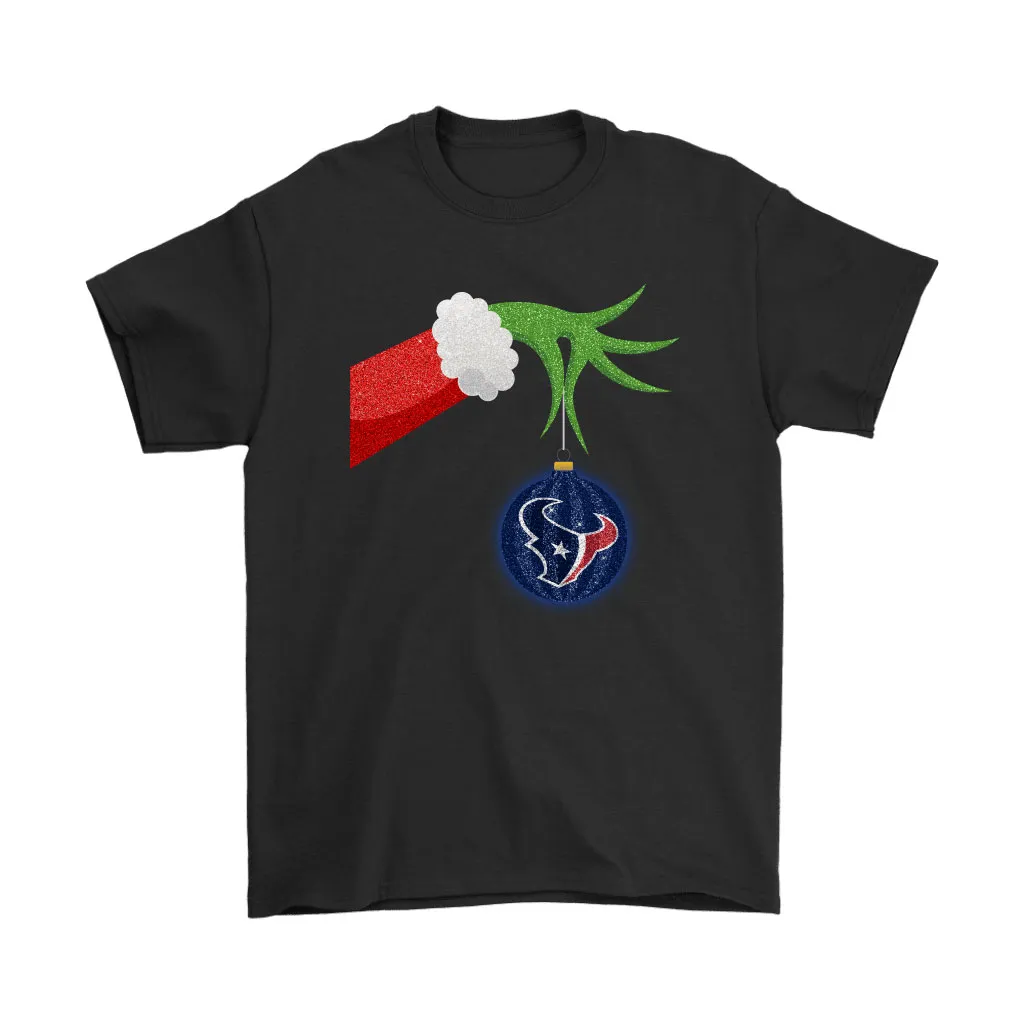 The Grinch Christmas Decoration Houston Texans Nfl Men Women T-shirt, Hoodie, Sweatshirt