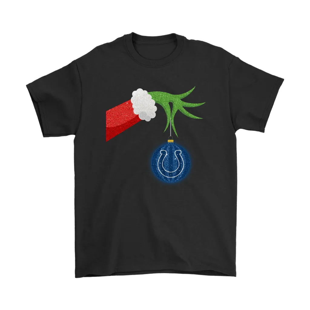 The Grinch Christmas Decoration Indianapolis Colts Nfl Men Women T-shirt, Hoodie, Sweatshirt