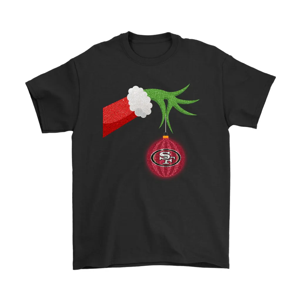 The Grinch Christmas Decoration San Francisco 49ers Nfl Men Women T-shirt, Hoodie, Sweatshirt