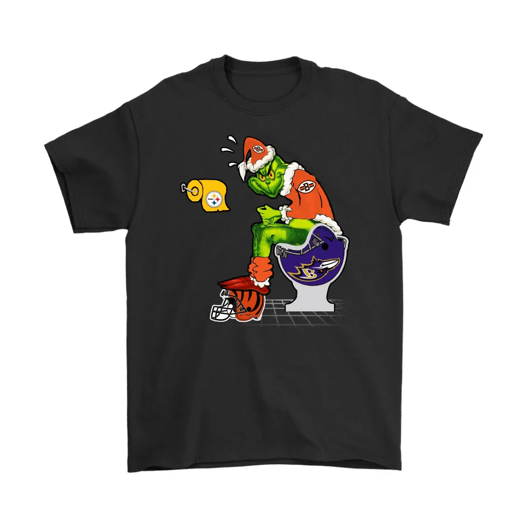 The Grinch Cleveland Browns Shit On Other Teams Christmas Men Women T-shirt, Hoodie, Sweatshirt