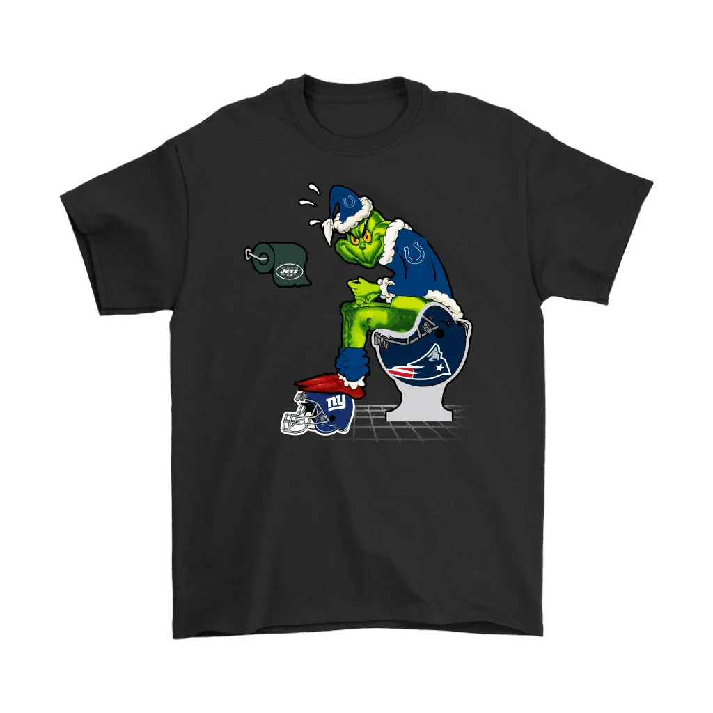 The Grinch Indianapolis Colts Shit On Other Teams Christmas Men Women T-shirt, Hoodie, Sweatshirt