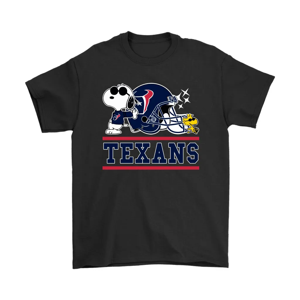 The Houston Texans Joe Cool And Woodstock Snoopy Mashup Men Women T-shirt, Hoodie, Sweatshirt