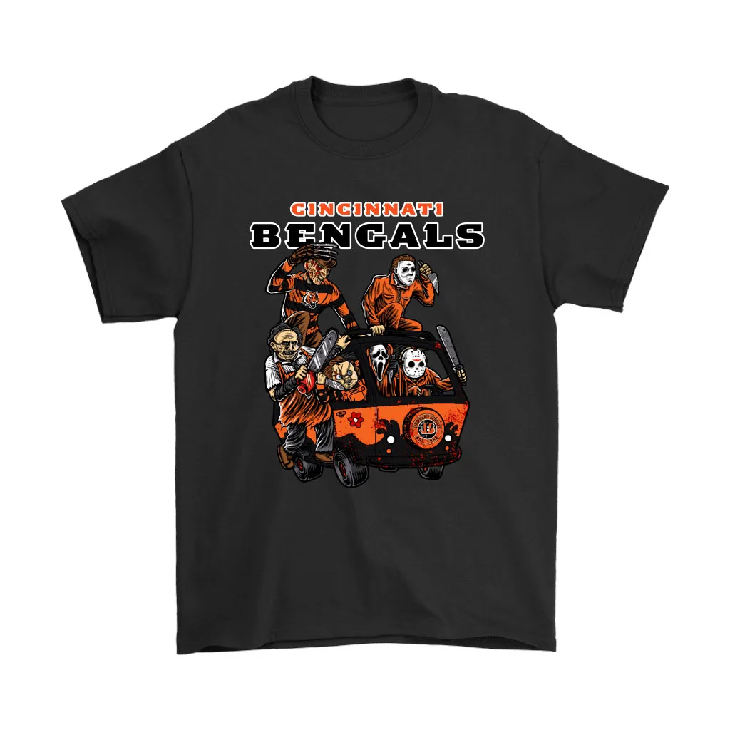 The Killers Club Cincinnati Bengals Horror Nfl Football Men Women T-shirt, Hoodie, Sweatshirt