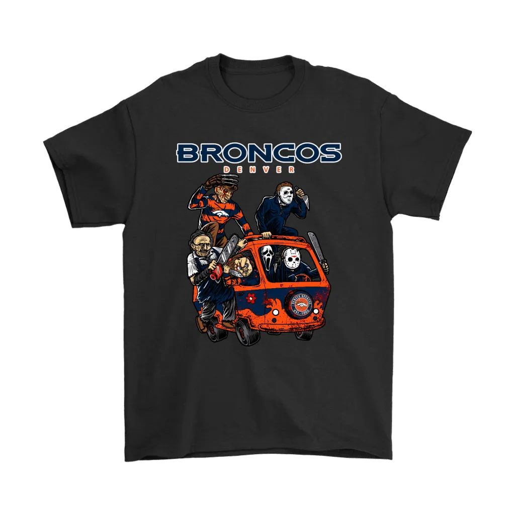 The Killers Club Denver Broncos Horror Nfl Football Men Women T-shirt, Hoodie, Sweatshirt