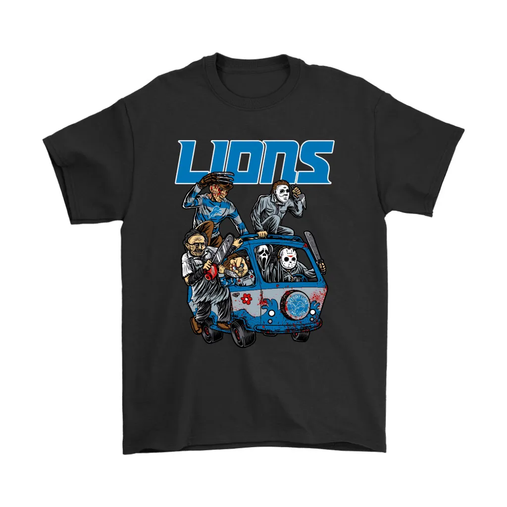 The Killers Club Detroit Lions Horror Nfl Football Men Women T-shirt, Hoodie, Sweatshirt