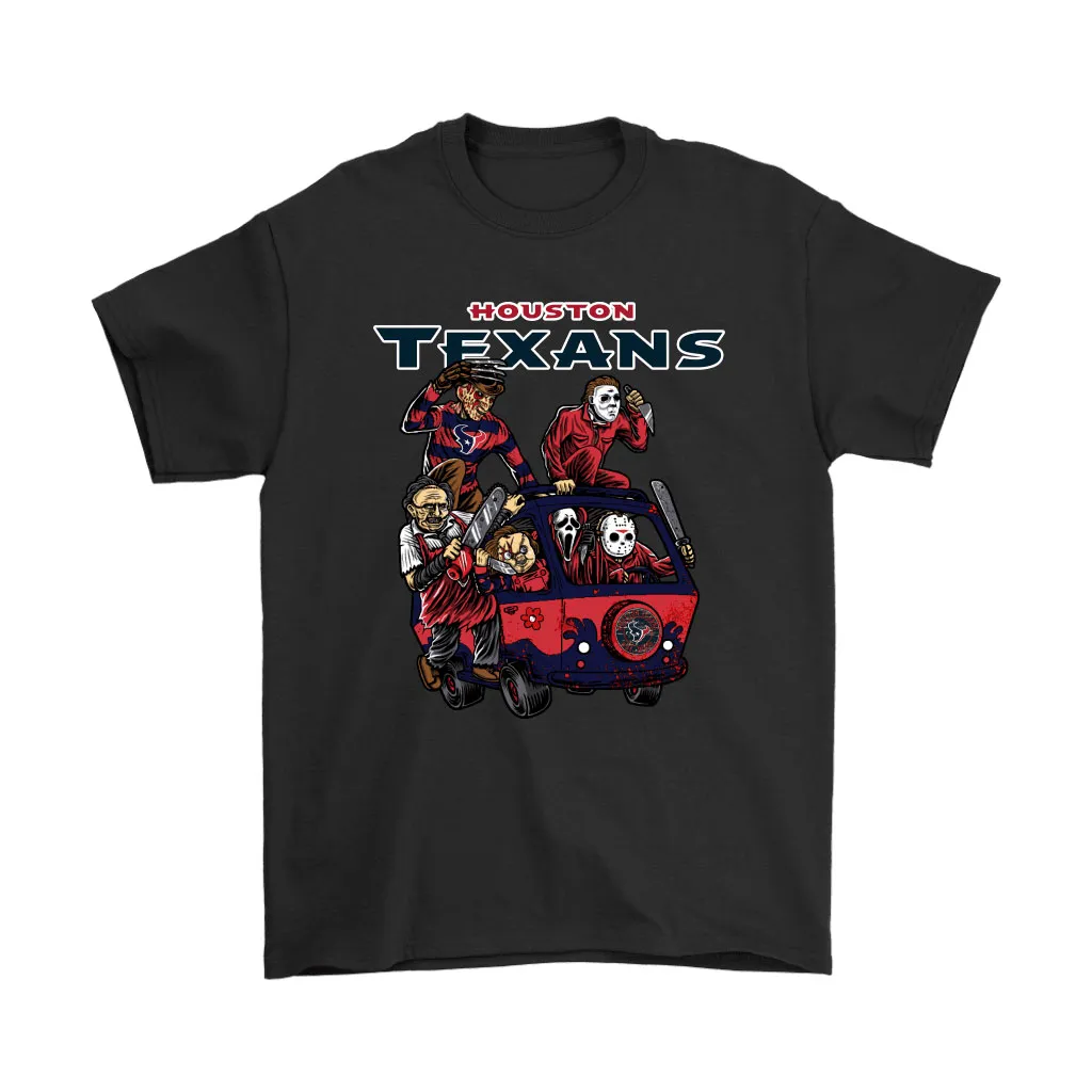 The Killers Club Houston Texans Horror Nfl Football Men Women T-shirt, Hoodie, Sweatshirt