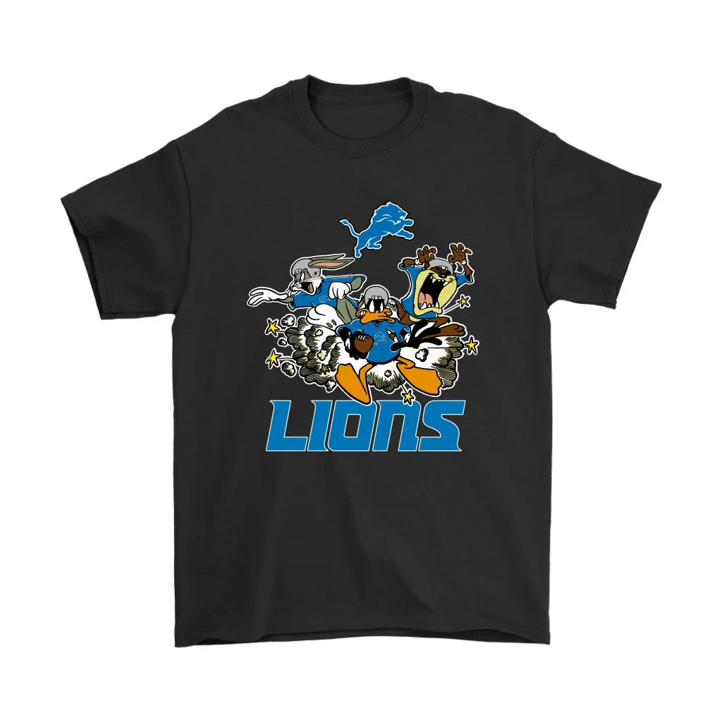 The Looney Tunes Football Team Detroit Lions Nfl Men Women T-shirt, Hoodie, Sweatshirt