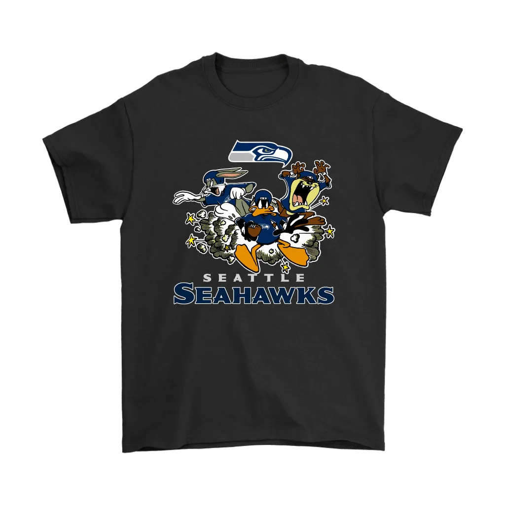 The Looney Tunes Football Team Seattle Seahawks Nfl Men Women T-shirt, Hoodie, Sweatshirt