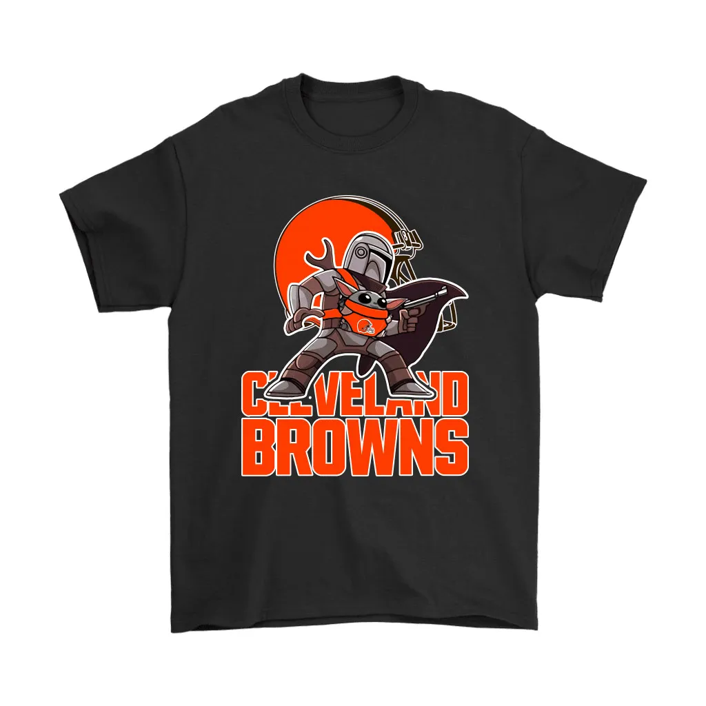 The Mandalorian Baby Yoda Cleveland Browns Nfl Men Women T-shirt, Hoodie, Sweatshirt