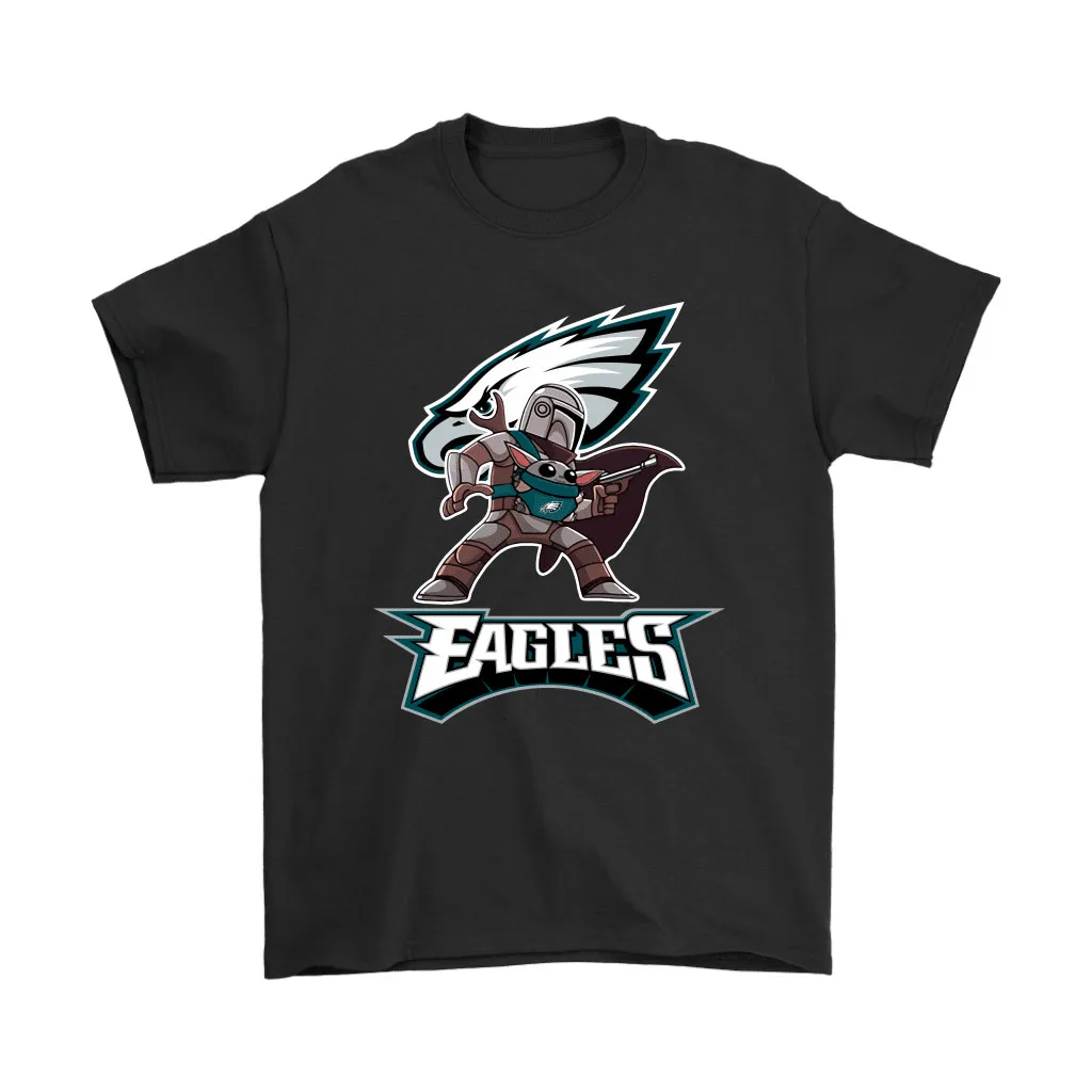 The Mandalorian Baby Yoda Philadelphia Eagles Nfl Men Women T-shirt, Hoodie, Sweatshirt