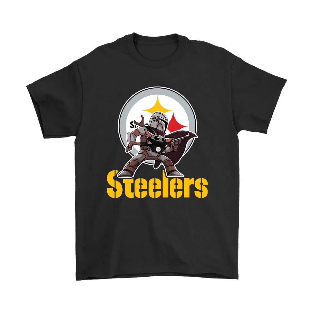 The Mandalorian Baby Yoda Pittsburgh Steelers Nfl Men Women T-shirt, Hoodie, Sweatshirt