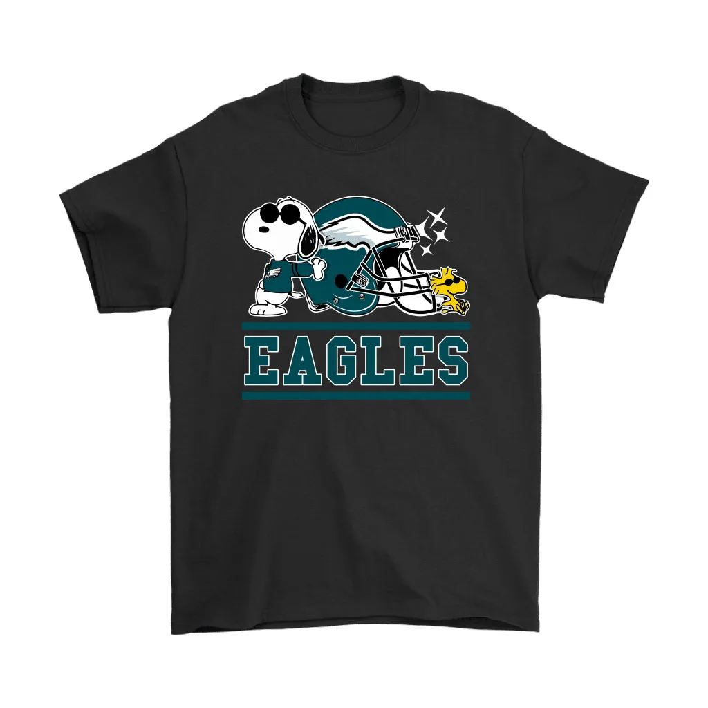 The Philadelphia Eagles Joe Cool And Woodstock Snoopy Mashup Men Women T-shirt, Hoodie, Sweatshirt