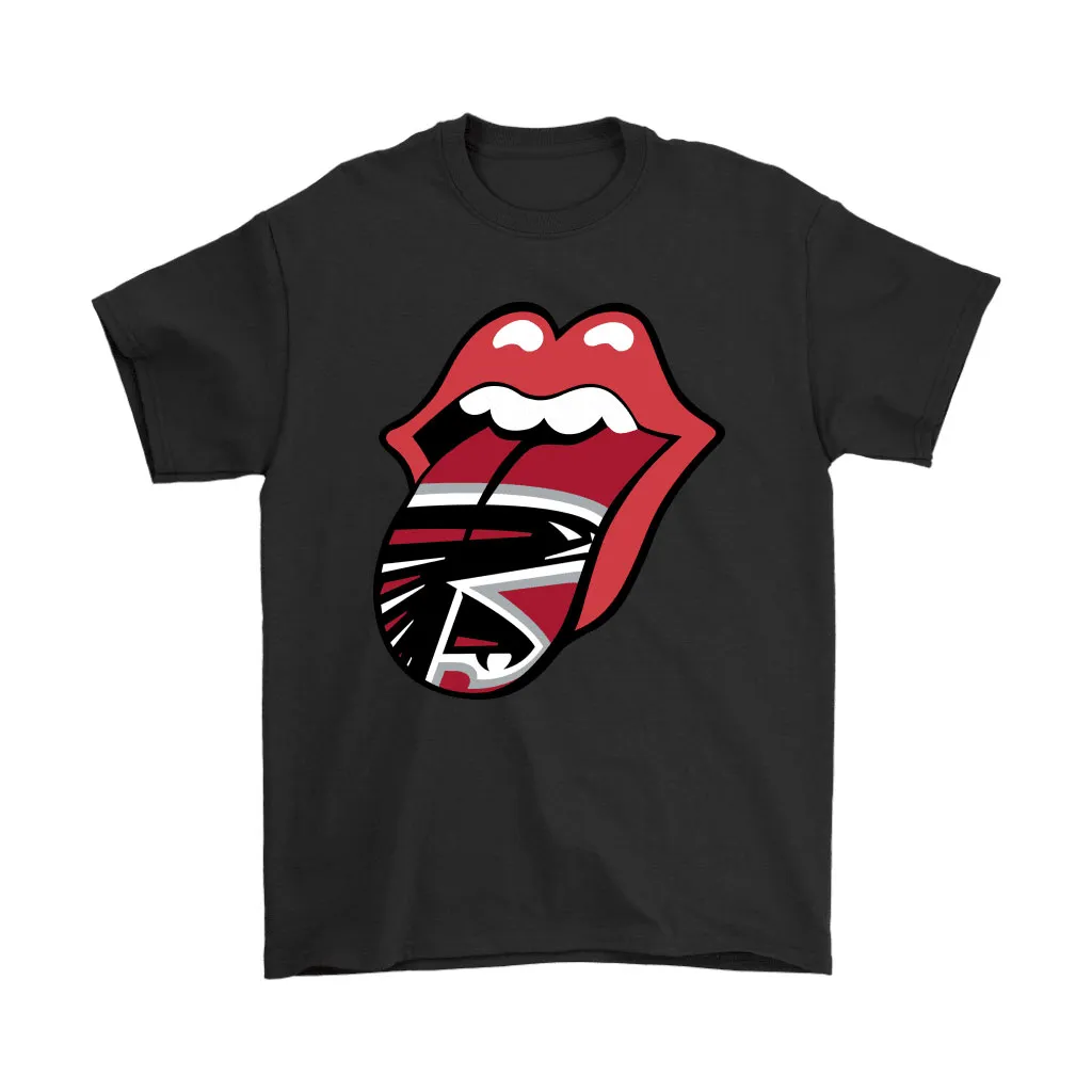 The Rolling Stones Logo X Atlanta Falcons Mashup Nfl Men Women T-shirt, Hoodie, Sweatshirt