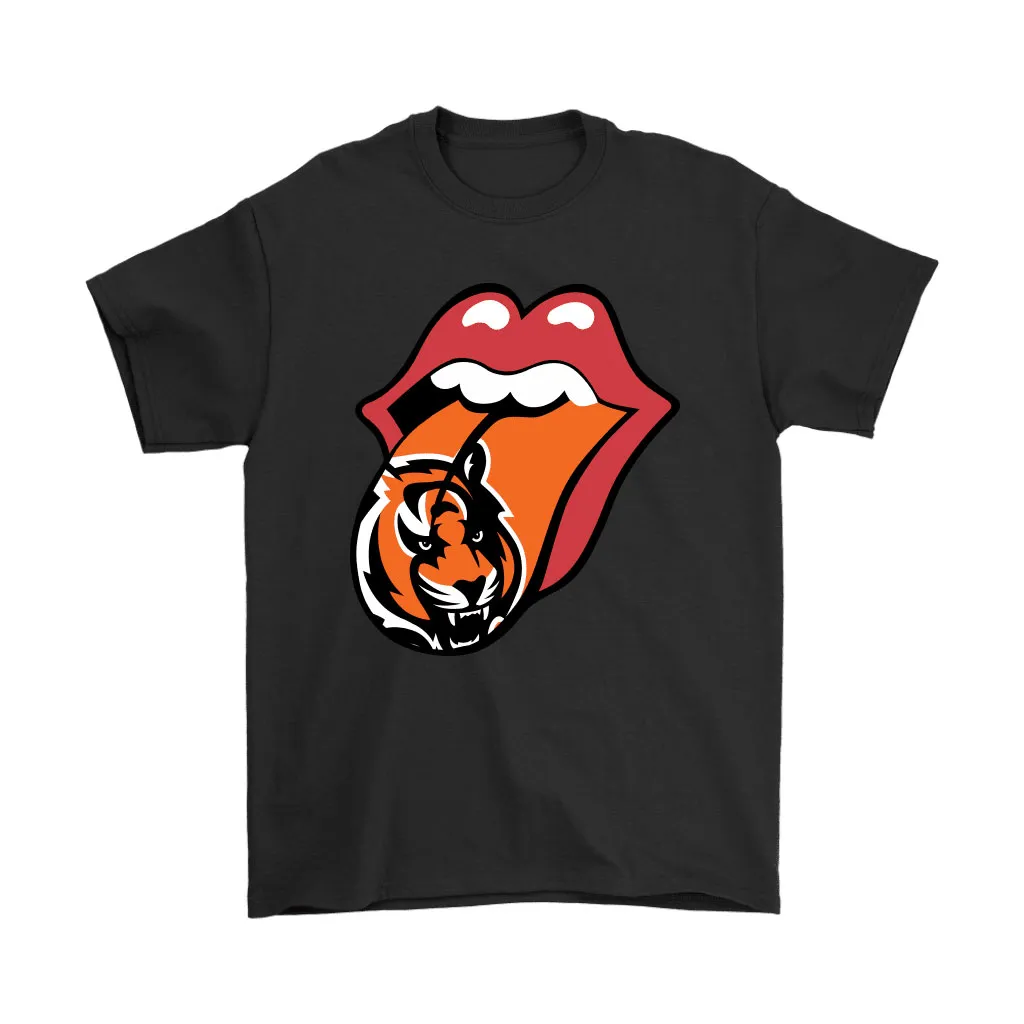 The Rolling Stones Logo X Cincinnati Bengals Mashup Nfl Men Women T-shirt, Hoodie, Sweatshirt