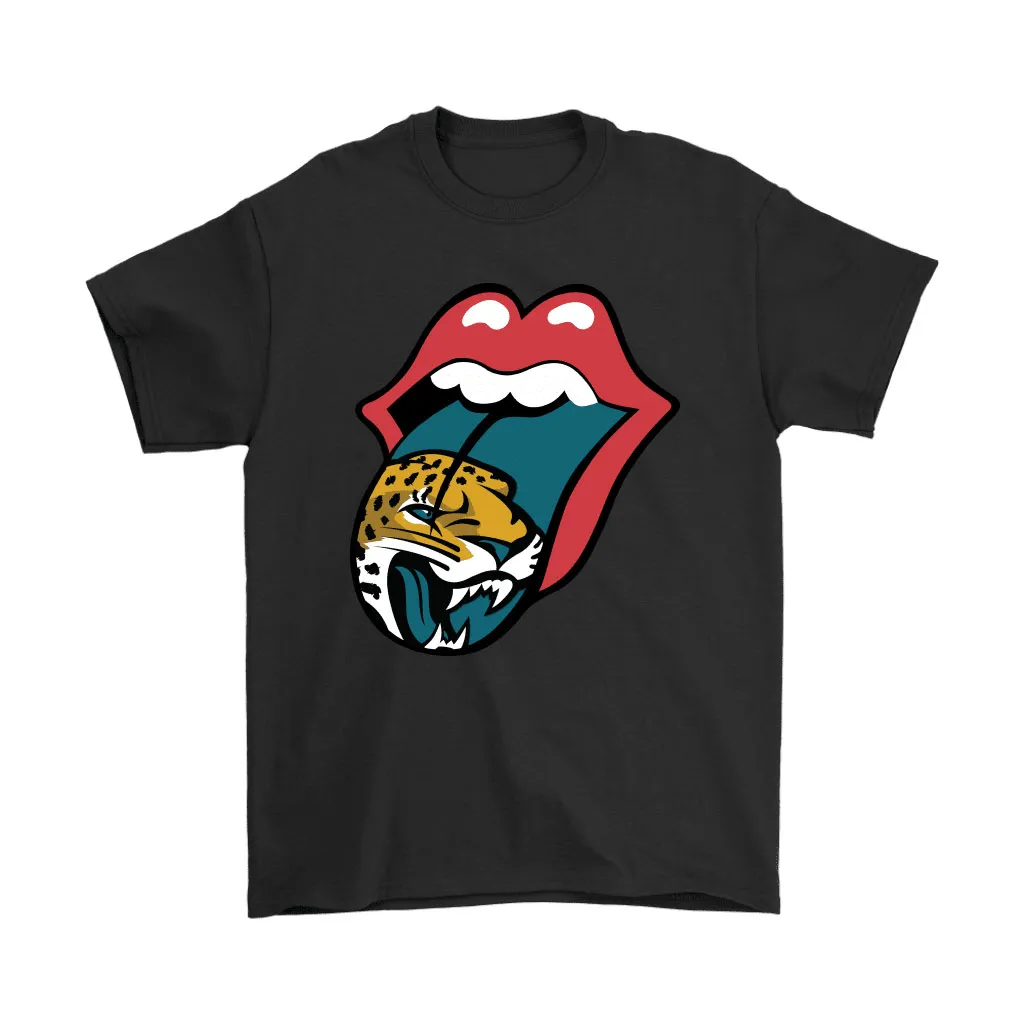 The Rolling Stones Logo X Jacksonville Jaguars Mashup Nfl Men Women T-shirt, Hoodie, Sweatshirt