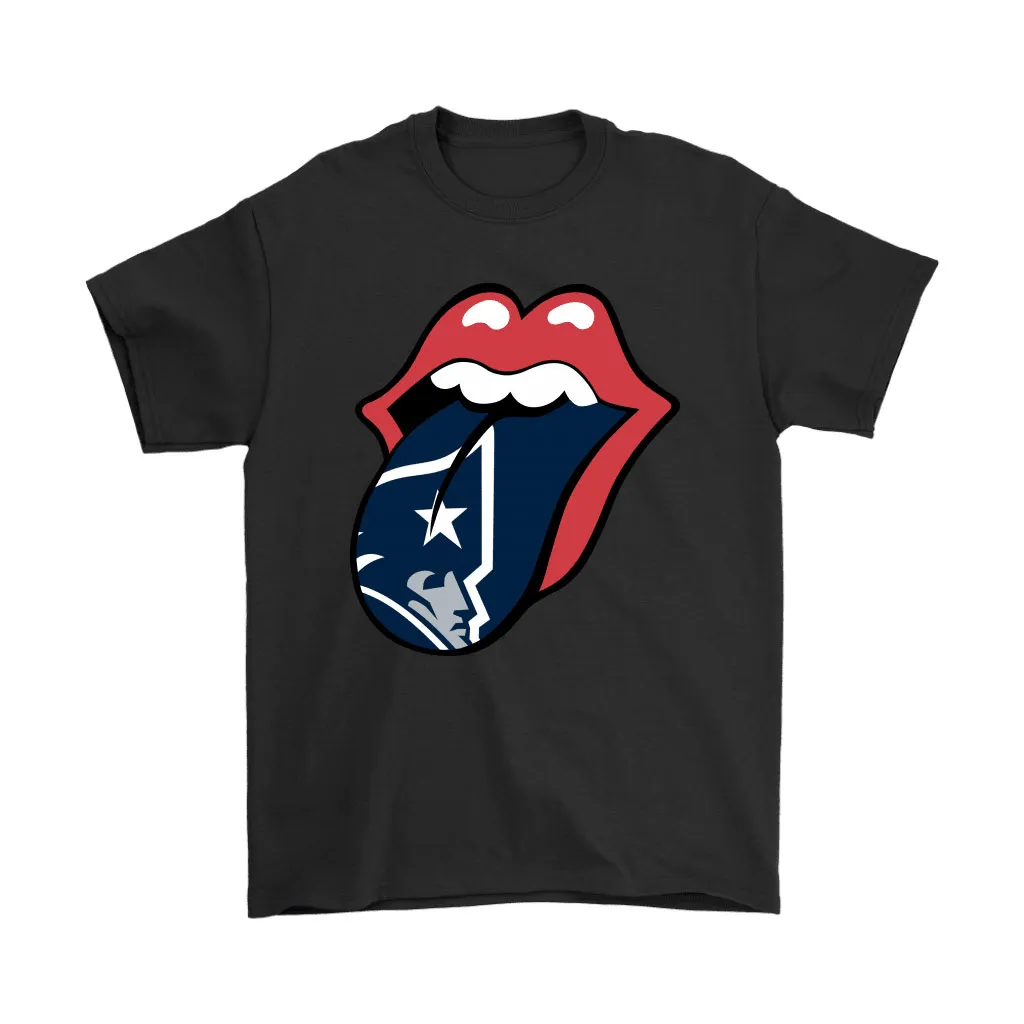 The Rolling Stones Logo X New England Patriots Mashup Nfl Men Women T-shirt, Hoodie, Sweatshirt