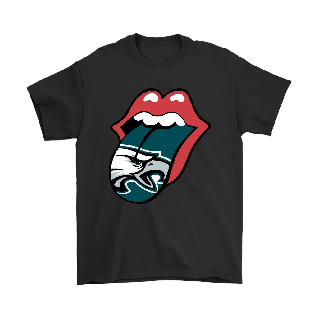 The Rolling Stones Logo X Philadelphia Eagles Mashup Nfl Men Women T-shirt, Hoodie, Sweatshirt