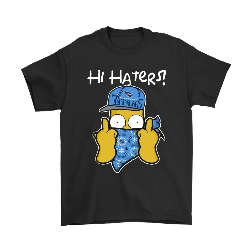 The Simpsons Christmas Gangster Hi Hater Tennessee Titans Men Women T-shirt, Hoodie, Sweatshirt