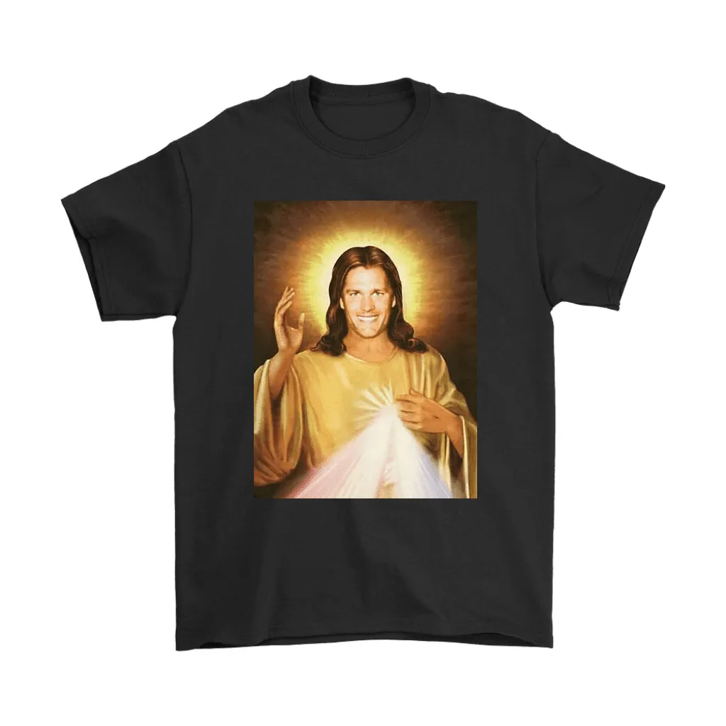 Tom Brady Jesus Blessing From The Heart Nfl Men Women T-shirt, Hoodie, Sweatshirt