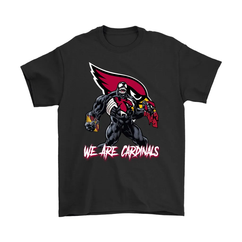 We Are The Cardinals Venom X Arizona Cardinals Nfl Men Women T-shirt, Hoodie, Sweatshirt