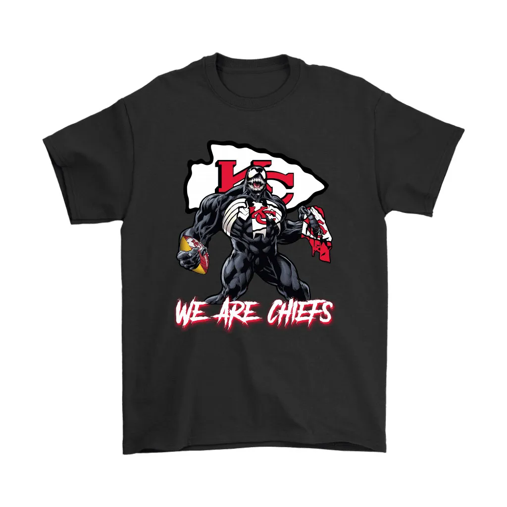 We Are The Chiefs Venom X Kansas City Chiefs Nfl Men Women T-shirt, Hoodie, Sweatshirt