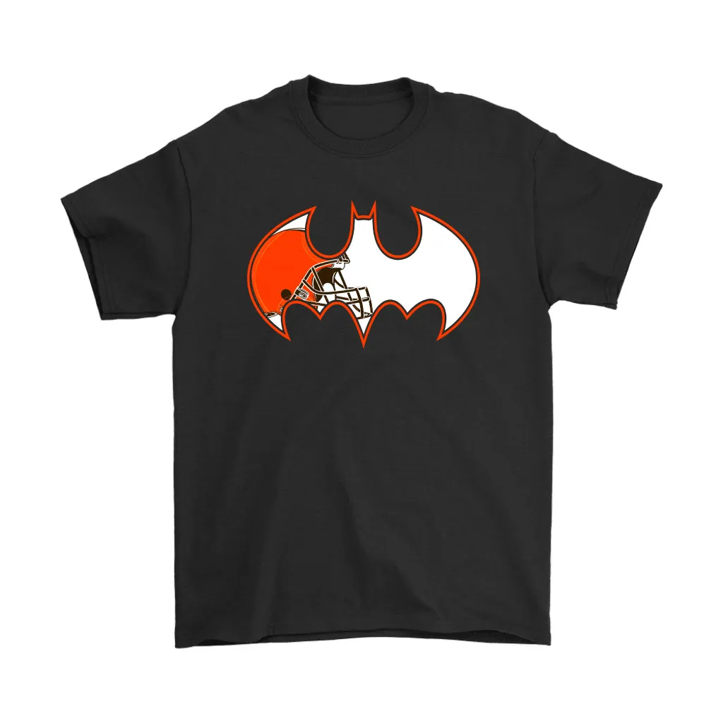 We Are The Cleveland Browns Batman Nfl Mashup Men Women T-shirt, Hoodie, Sweatshirt