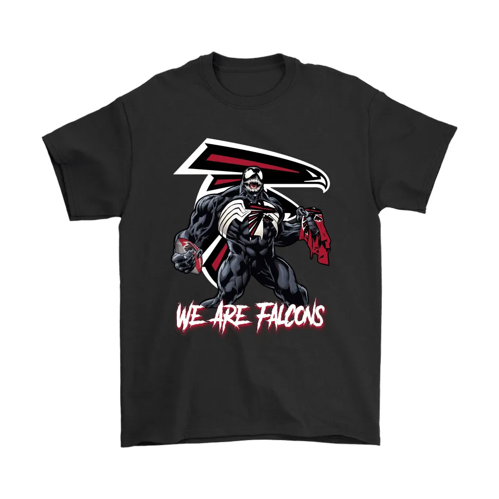 We Are The Falcons Venom X Atlanta Falcons Nfl Men Women T-shirt, Hoodie, Sweatshirt