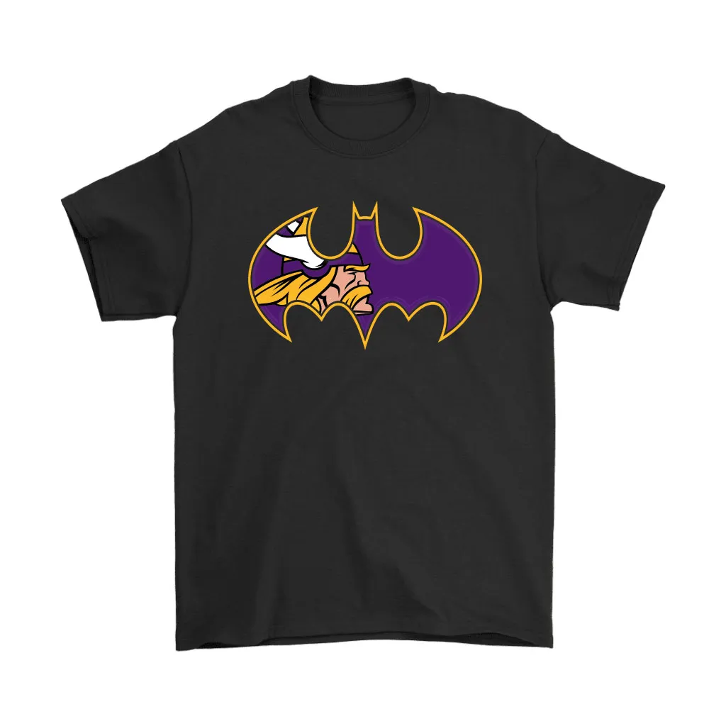 We Are The Minnesota Vikings Batman Nfl Mashup Men Women T-shirt, Hoodie, Sweatshirt