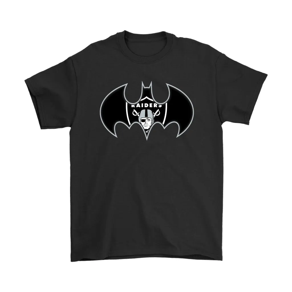 We Are The Oakland Raiders Batman Nfl Mashup Men Women T-shirt, Hoodie, Sweatshirt