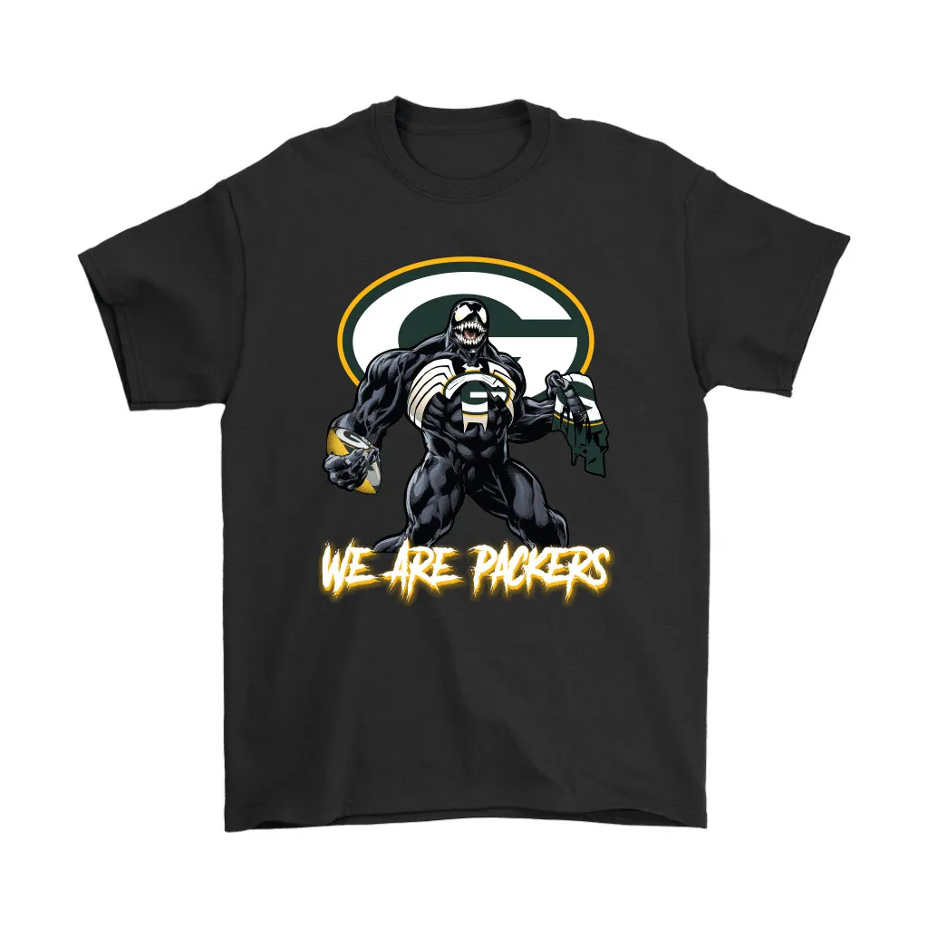 We Are The Packers Venom X Green Bay Packers Nfl Men Women T-shirt, Hoodie, Sweatshirt