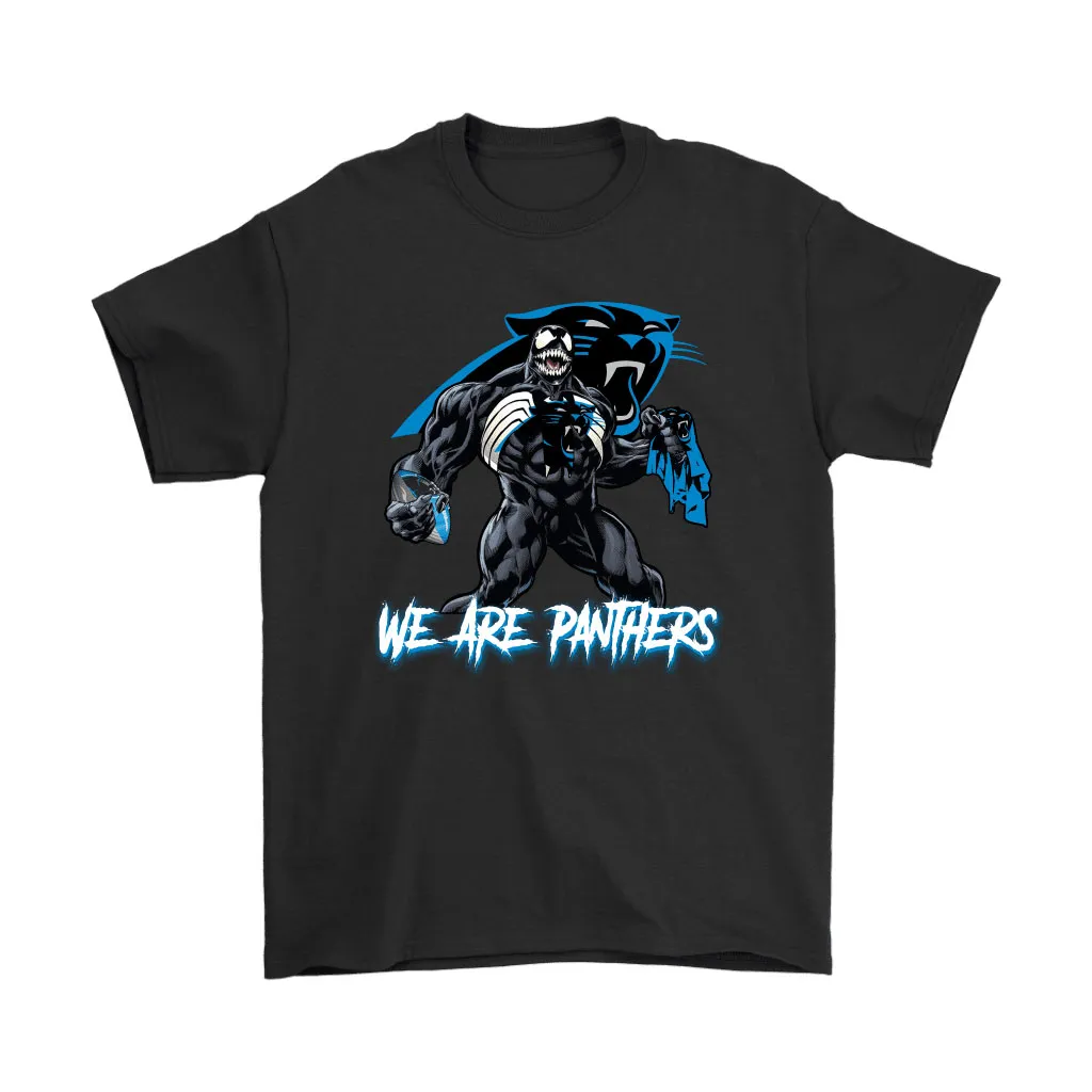 We Are The Panthers Venom X Carolina Panthers Nfl Men Women T-shirt, Hoodie, Sweatshirt