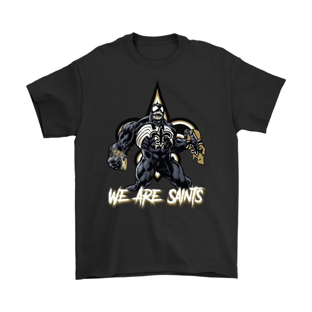 We Are The Saints Venom X New Orleans Saints Nfl Men Women T-shirt, Hoodie, Sweatshirt