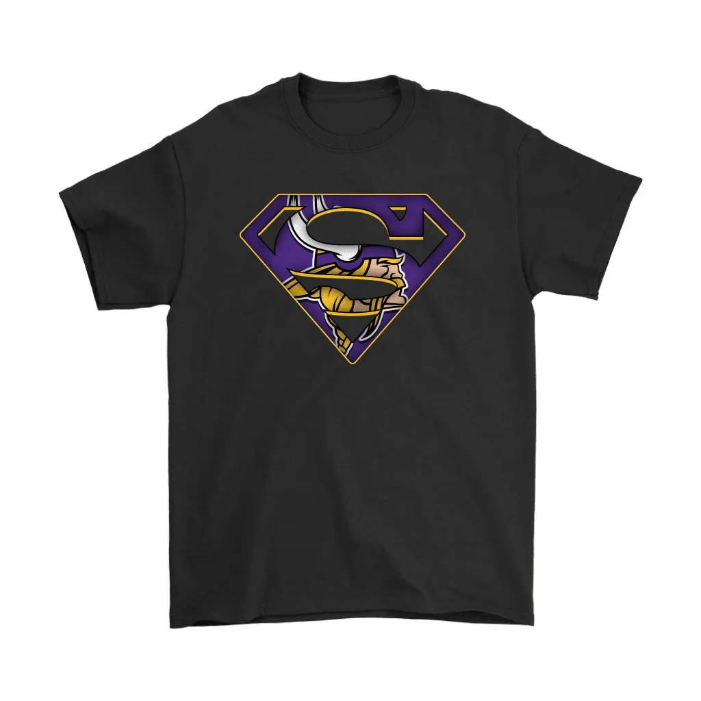 We Are Undefeatable The Minnesota Vikings X Superman Nfl Men Women T-shirt, Hoodie, Sweatshirt