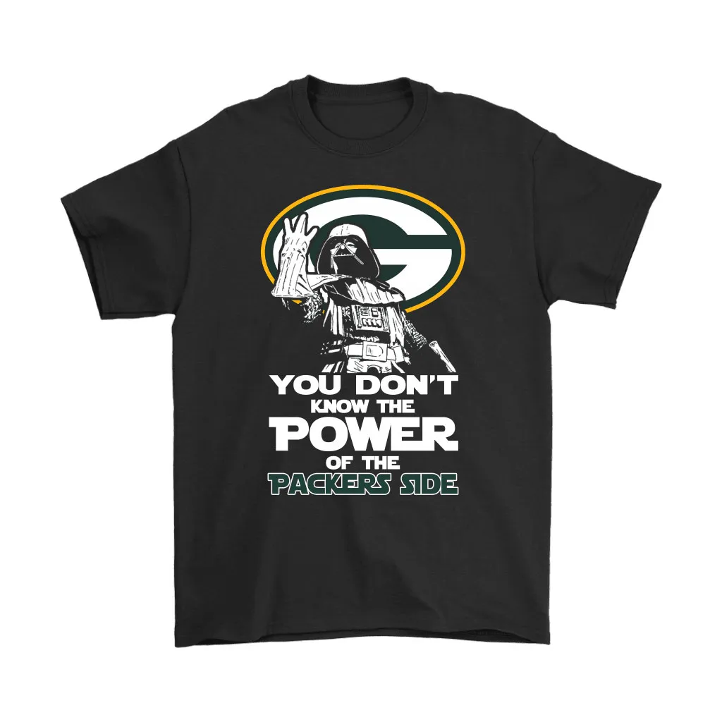 You Dont Know The Power Of The Packers Side Star Wars Nfl Men Women T-shirt, Hoodie, Sweatshirt