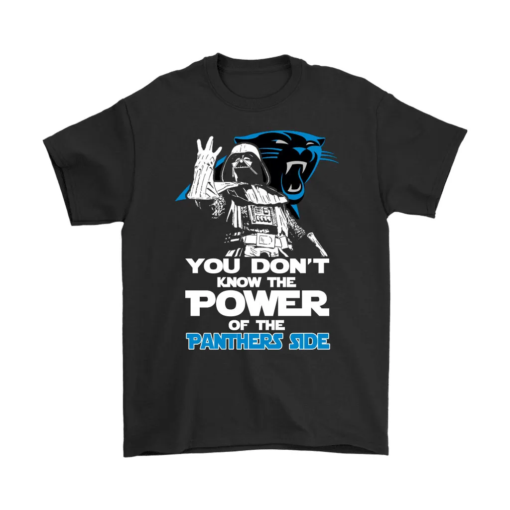 You Dont Know The Power Of The Panthers Side Star Wars Nfl Men Women T-shirt, Hoodie, Sweatshirt